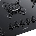 Ver imagem 3 de Cooktop Itatiaia Essencial 5 Bocas - Vidro Preto - Acendimento Automático - Bivolt
