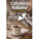 Ver imagem 3 de Cafeteira Italiana Inox 3 Xícaras