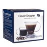 Kit Clever Coffee Dripper Marrom 500ml Chaleira 700ml Filtro coador 100 Uni + Café Exato Gourmet - 3