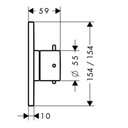 Ver imagem 2 de Válvula de Fechamento para Instalação Embutida, DN15/DN20