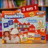 Brinquedo Educativo Xalingo Brincando de Engenheiro 42 Peças e Jogo da Memória 24 Peças Colorido - 2
