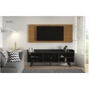 Ver imagem 2 de Rack Barém pés estilo retrô para tv até 40 polegadas cinza