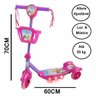 Patinete com Cesta Sonho de Princesa - Dm Toys - 2