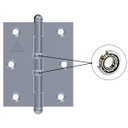 Ver imagem 3 de Dobradiça para Porta Portão Madeira Aço Zincado Pino Bola | Aliança