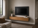 Ver imagem 1 de Painel Lambri MDF Autocolante 180cm Cabeceira ou Rack TV: Preto
