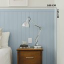 Ver imagem 6 de Revestimento de Parede Shiplap Ripado Vinilico 125x100cm:ocean