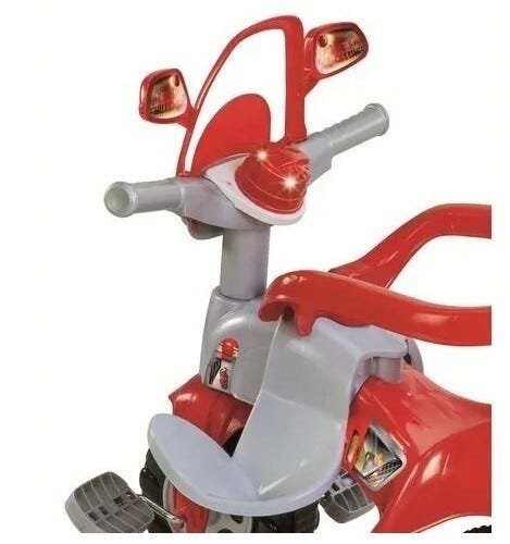 Tricicclo Infantil Zoom Bombeiro C/Capacete - 2