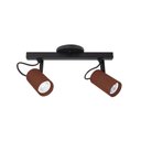 Ver imagem 1 de Trilho com 2 Spots Newline Lisse Solution Ii Par 20 E27 Bivolt Cobre e Preto