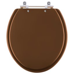 Tampa de Privada em Mdf Evolution Ocre para Bacia Santamarina - 1