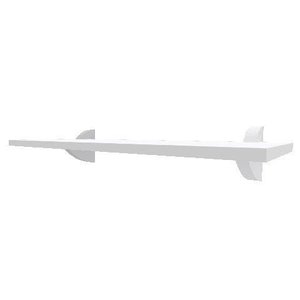 Prateleira 20x60 cms com suporte incluso DECORE CLIP 2060 - Branco
