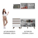 Ver imagem 6 de Armário de Cozinha Compacta 180cm Branco Reims Madesa 01
