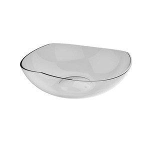 Saladeira Trio Cristal Transparente Multiuso Bowl Crippa