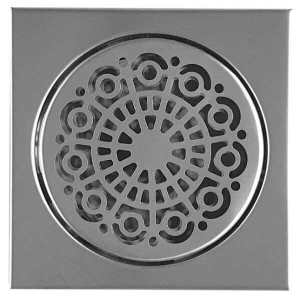 Ralo Elegance Thai Inox Polido 12,5x12,5cm | MadeiraMadeira