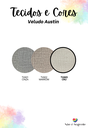 Ver imagem 3 de Cabeceira Estofada Queen 8 Blocos Não É Segredo Veludo Austin Cru 160x60