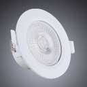 Ver imagem 2 de Spot de Embutir LED Redondo PP 7W 4000K Luz Amarela Luminária Teto/Gesso Startec