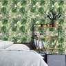 Papel de Parede Adesivo Folhas Verdes N03126 Rolo 0,58X2,5M - 1