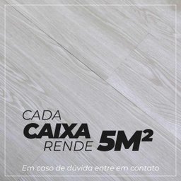 Piso Vinílico Autocolante Residencial 2mm Madeira Branca M04 - Caixa com 5m² - 4