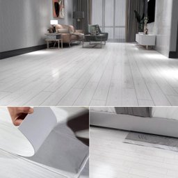 Piso Vinílico Autocolante Residencial 2mm Madeira Branca M04 - Caixa com 5m² - 1