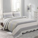 Ver imagem 1 de Kit Colcha Casal Evolution Patchwork 220x240cm Camesa Evolution 94049000 Saluzo