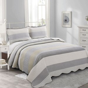 Kit Colcha Casal Evolution Patchwork 220x240cm Camesa Evolution 94049000 Saluzo