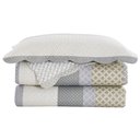 Ver imagem 2 de Kit Colcha Casal Evolution Patchwork 220x240cm Camesa Evolution 94049000 Saluzo