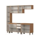 Ver imagem 5 de Cozinha Modulada Completa 6 Peças com Paneleiro Venaly