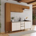 Ver imagem 1 de Cozinha Modulada Completa 6 Peças com Paneleiro Venaly