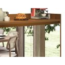 Ver imagem 3 de Buffet Aparador Retrô com Espelho Clássico 2 Portas Freijó