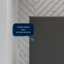 Ver imagem 3 de Armário Aéreo 2 Portas Cozinha Lavanderia Quarto - Mod.3002 Cor:preto