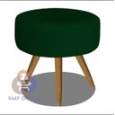 Ver imagem 1 de Puff Redondo Pés Palito Verde