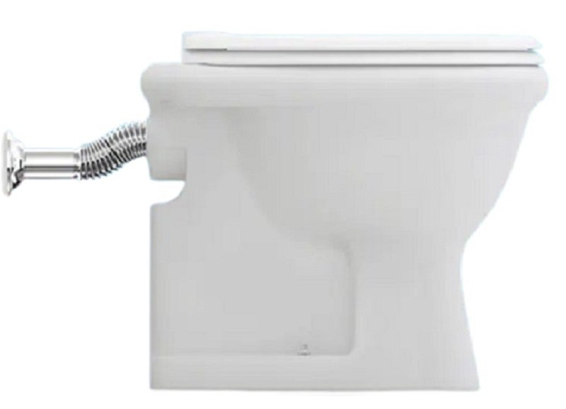 Tubo Ligaçao C/spud Pvc Sanfonado Cromado Censi 7289 - 3