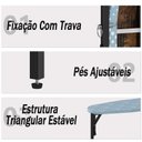 Ver imagem 7 de Armário Multiuso com Tábua de Passar Retrátil e Prateleiras para Lavanderia