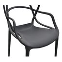 Ver imagem 6 de Cadeira Preta Allegra para Cozinha/mesa/jantar/varanda