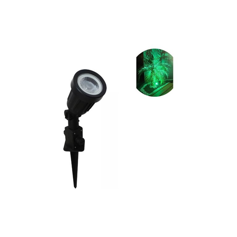 Espeto de Jardim Led Cor Verde 5w Bivolt a Prova D'água Opus
