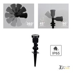 Espeto de Jardim Led Cor Verde 5w Bivolt a Prova D'água Opus - 2