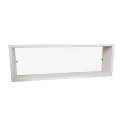 Nicho Mdf Branco Tx Retangular 60l X 10p X 20a Cm Nchbr022 - 1