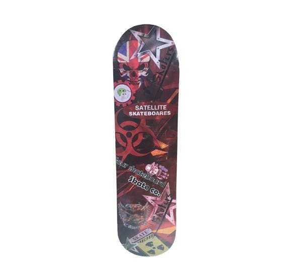 Skate Semi Profissional Com Lixa Abec 7 E Rodas Pu Até 90 Kg - 3