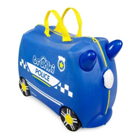 Mala Infantil com Rodinha 18l Carro de Policia - Trunki