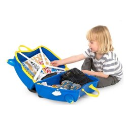 Mala Infantil com Rodinha 18l Carro de Policia - Trunki - 4