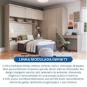 Ver imagem 4 de Conjunto Guarda-Roupa Modulado 4 Peças 6 Portas Duna Infinity 532,3cm Bege