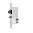 Ver imagem 1 de Fechadura Bico De Papagaio 3F Roseta Quadrada Cromada 40Mm