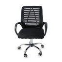 Ver imagem 4 de Cadeira de Escritório Esteirinha Mesh Ergonômica Giratória Preto