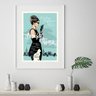 Quadro Breakfast At Tiffany´s - 60x48cm:madeira Branca - 1