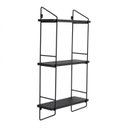 Ver imagem 2 de Prateleira Tripla Vertical para Organização e Decoração Eloa