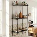 Ver imagem 1 de Prateleira Tripla Vertical para Organização e Decoração Eloa