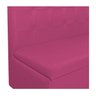 Kit 02 Sofás Anabela Suede - Doce Sonho Móveis - Pink - 5