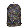 Mochila Feminina Casual Escolar Preta Estampa Colorida Leisite 20171106 - 3