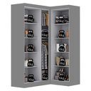 Ver imagem 6 de Guarda-Roupa Modulação 5 Portas Canto Paris