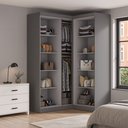 Ver imagem 7 de Guarda-roupa Modulação 5 Portas Canto Paris
