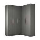 Ver imagem 2 de Guarda-roupa Modulação 5 Portas Canto Paris